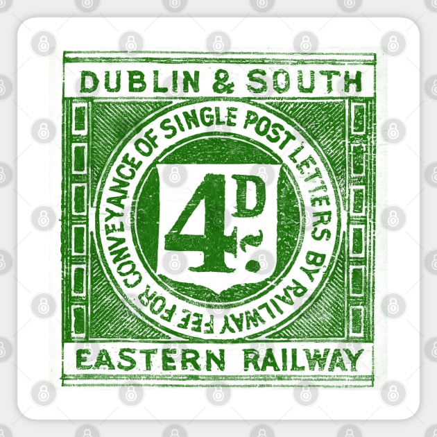 Dublin & South Eastern Railway & Tramway Company Sticker by feck!